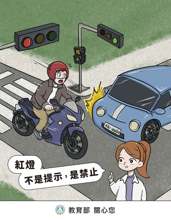 交通安全-停看聽圖片