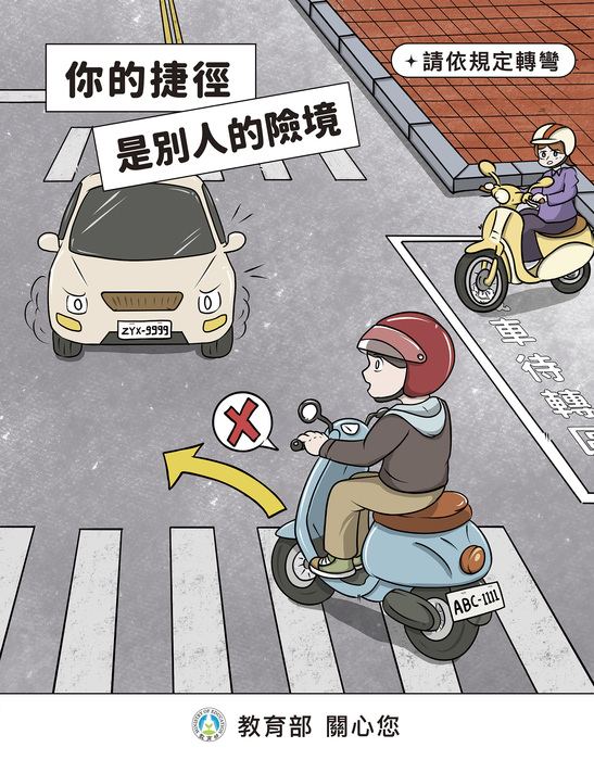 交通安全-停看聽圖片